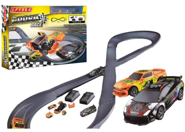 PISTA CRASH B/O C/2AUTO 190X60CM
