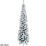 ALBERO DI NATALE INNEVATO PVC TIGNES H150 ART.64917