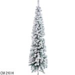 ALBERO DI NATALE INNEVATO PVC TIGNES H210 ART.64919