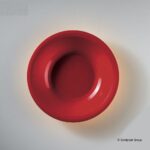 GOLDPLAST PIATTI FONDI ROTONDI 6PZ. ROSSI RIUTILIZZABILI