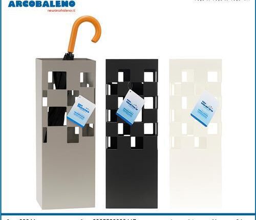 PORTAOMBRELLI QUADRATO CAS27 COLORI ASSORTITI ART.3941