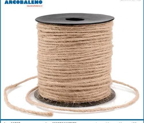 SPAGO DECORATIVO IN IUTA 3MMX67M CAS448 ART.33707