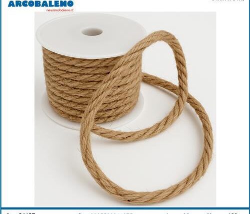 SPAGO DECORATIVO IN IUTA 6MMX8M AN174 ART.34127