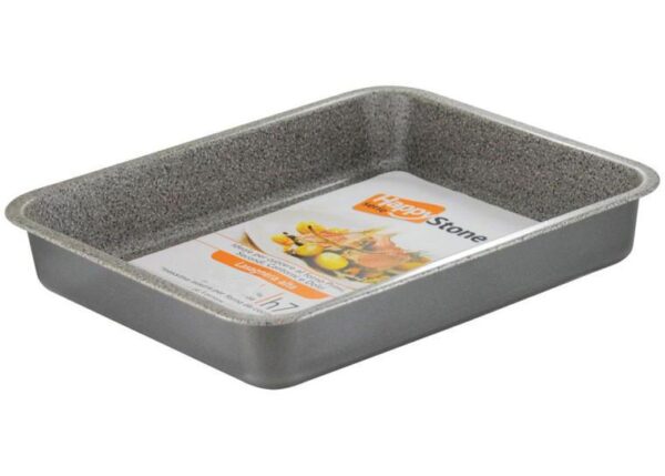 TEGLIA LASAGNERA HAPPY STONE 25X18XH.5CM ART.04504 $