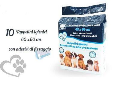 TAPPETINI 60X60 CANE/GATTO 10 PZ