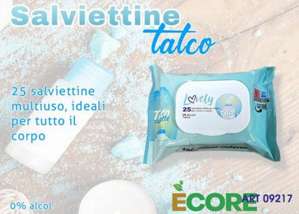 SALVIETTINE 25PZ TALCO