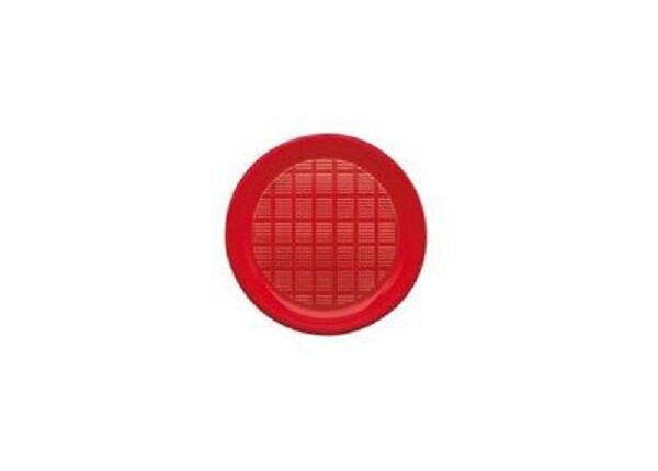 ELIOS PIATTO DESSERT PZ.40 ROSSO RIUTILIZZABILI