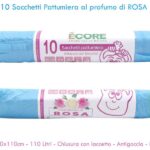 SACCHI SPAZZ. X 10 PZ 70X110 ROSA