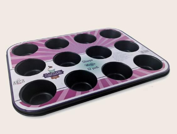 STAMPO MUFFIN 12 POSTI 35X26X3CM 55054