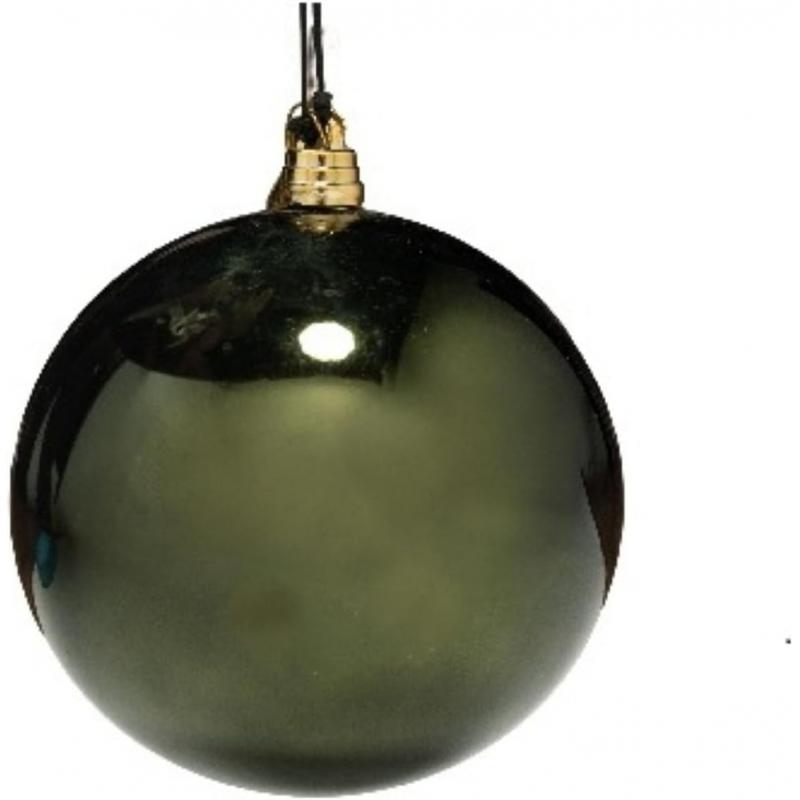 PALLA DI NATALE PLASTICA 15CM VERDE ALBERO LUCIDE ART.14302173 PALLA DI NATALE PLASTICA 15CM VERDE ALBERO LUCIDE ART.14302173