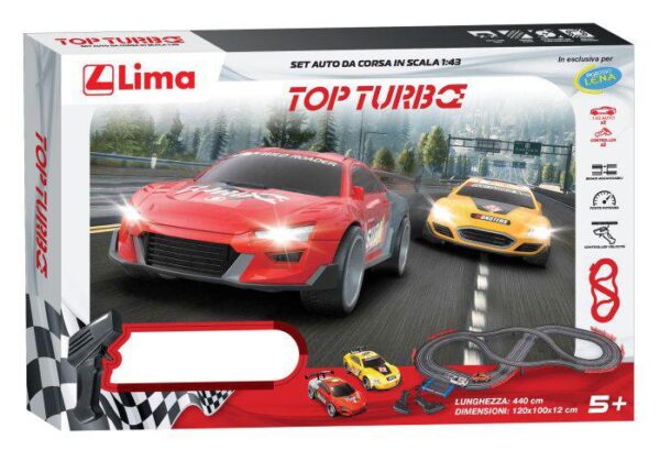 PISTA 1:43 SLOT CAR SET A49-8A ART.500300537