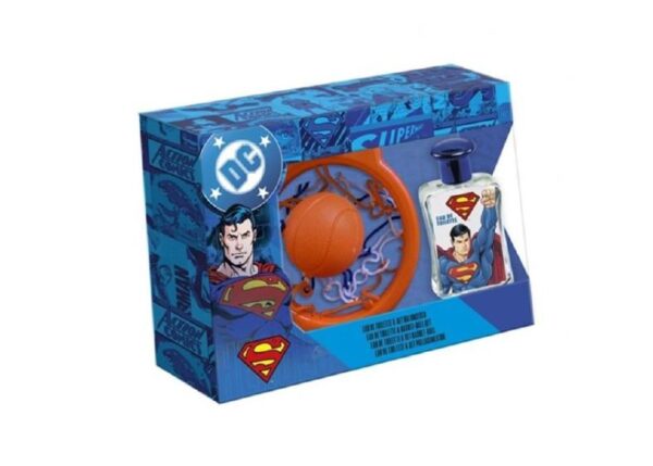 SUPERMAN CONFEZIONE REGALO SET BASKET ART.LN2229