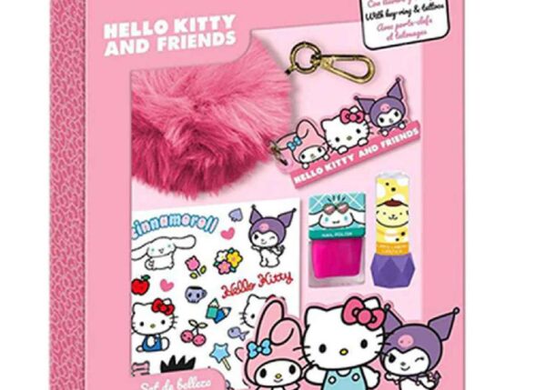 HELLO KITTY SET REGALO PORTACHIAVI ART.LN4058