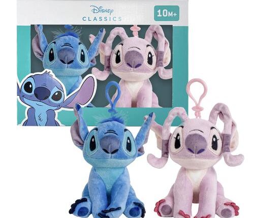 STITCH PELUCHE 15CM BAG CLIP 2 PCS 2600002794