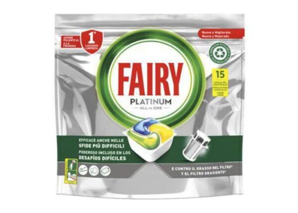 FAIRY PLATINUM 15CAPS LEMON