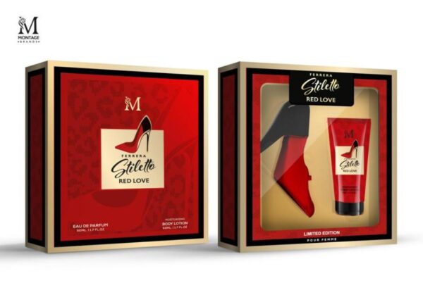 MONTAGE CONF. FERRERA STILETTO RED LOVE