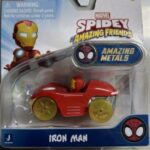 SPIDEY PERSONAGGIO 1:64 IRON-MAN CON VEICOLO ART.SFN0193