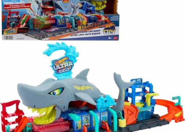 HOT WHEELS CITY AUTOL.MEGA SQUALO