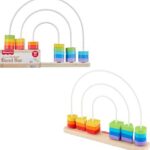 FISHER PRICE ARCOBALENO IN LEGNO