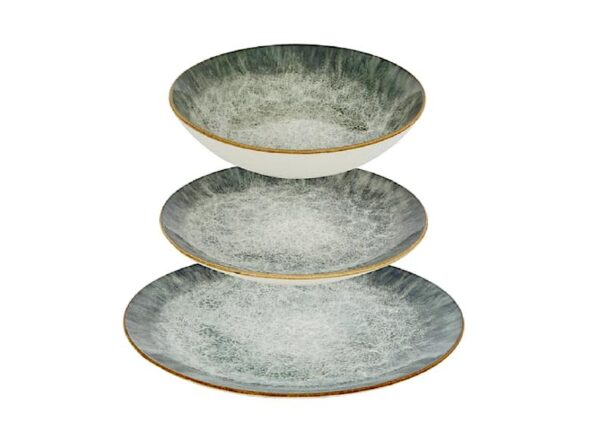 SERVIZIO TAVOLA 12PZ 212371 JULIETTE VERDE