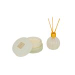 SET PROFUMATORE 211729A THE BIANCO VETRO