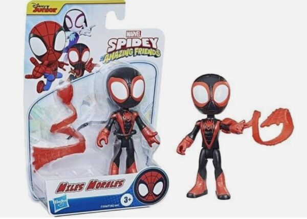 SPIDEY PERSONAGGIO MILES MORALES -SPIDERMAN NERO ART.F1462