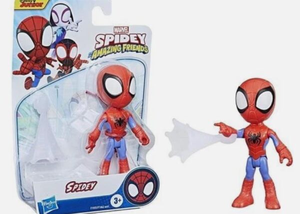 SPIDEY PERSONAGGIO 10CM SPIDERMAN ROSSO ART.F1462