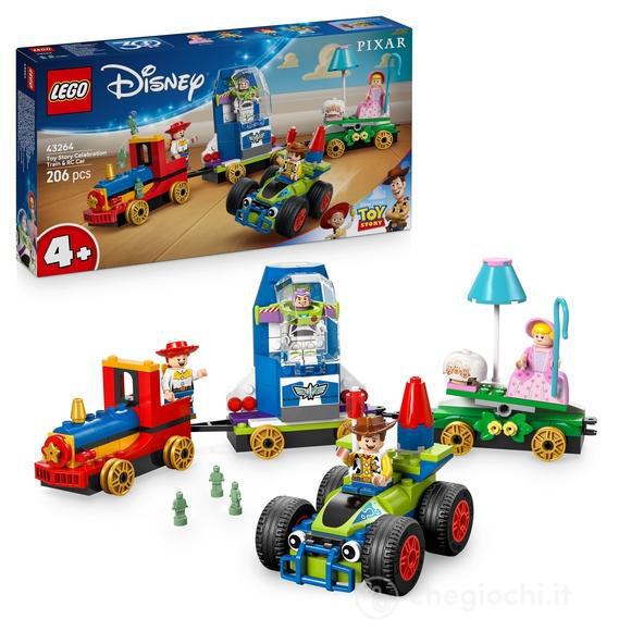 LEGO DISNEY TOY STORY: TRENO E AUTO RC CELEBRATIVI 43264 ART.530280357 LEGO DISNEY TOY STORY: TRENO E AUTO RC CELEBRATIVI 43264 ART.530280357