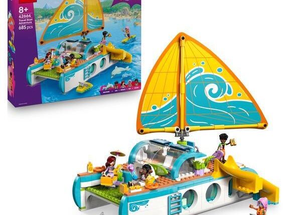 LEGO FRIENDS AVVENTURA SUL CATAMARANO 42664
