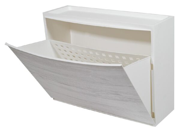 SCARPIERA SCARPI' BIANCO 39X17X51CM