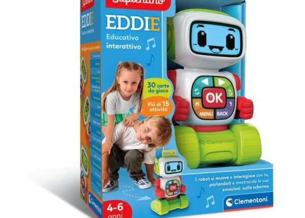 CLEMENTONI SAPIENTINO 16713 EDDIE ROBOT EDUCATIVO