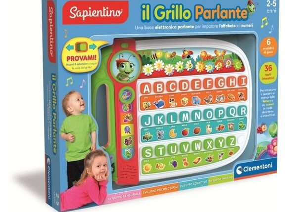 CLEMENTONI SAPIENTINO GRILLO PARLANTE ABC 16801 ART.530750836