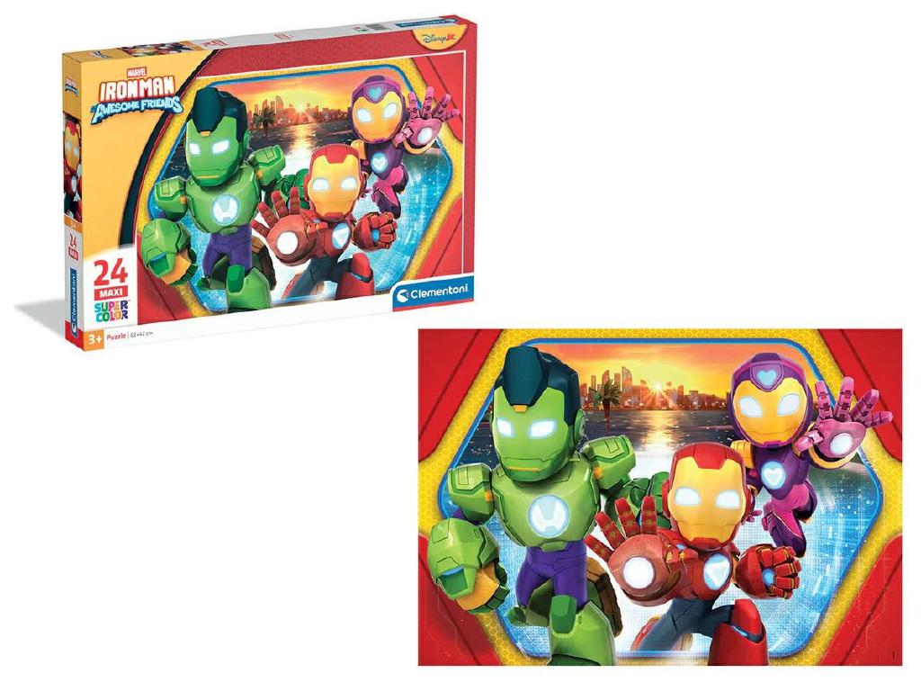CLEMENTONI PUZZLE 24PZ MAXI IRONMAN AHAF 2025 24829.2 ART.0000129555 CLEMENTONI PUZZLE 24PZ MAXI IRONMAN AHAF 2025 24829.2 ART.0000129555
