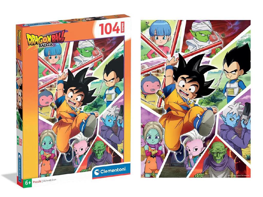 CLEMENTONI PUZZLE 104PZ SUPER DRAGON BALL DAIMA3- 25097.4 ART.0000129546 CLEMENTONI PUZZLE 104PZ SUPER DRAGON BALL DAIMA3- 25097.4 ART.0000129546