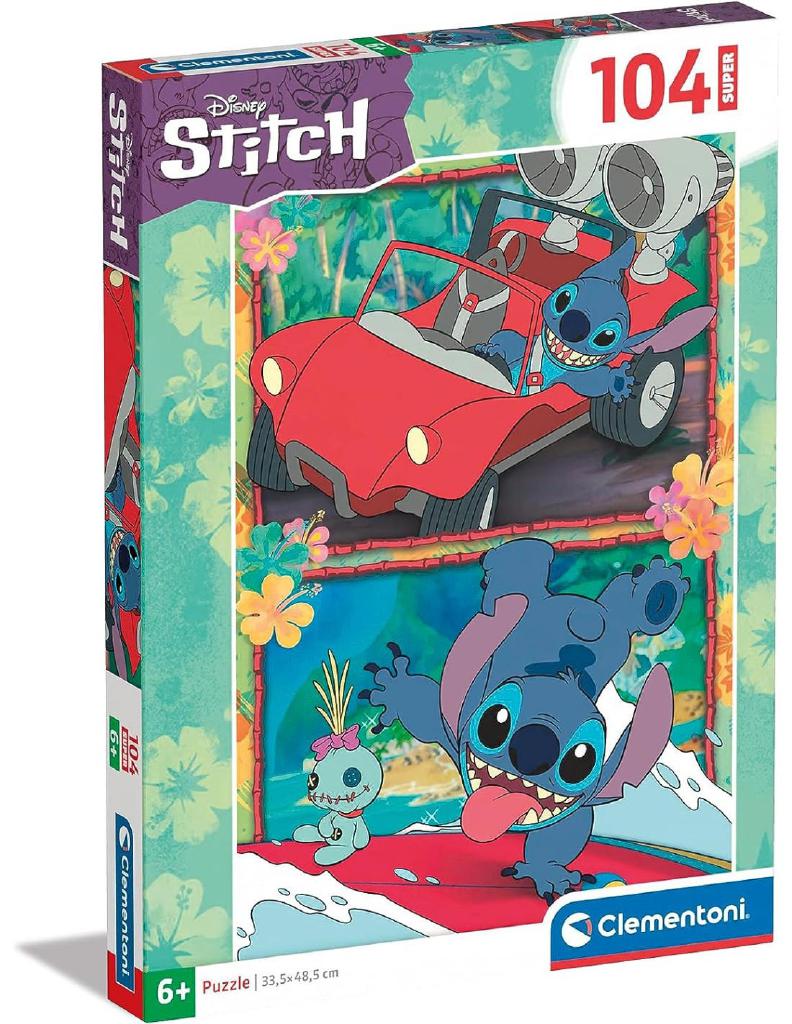 CLEMENTONI PUZZLE 104PZ SUPER DISNEY STITCH 27571 ART.0000114381 CLEMENTONI PUZZLE 104PZ SUPER DISNEY STITCH 27571 ART.0000114381