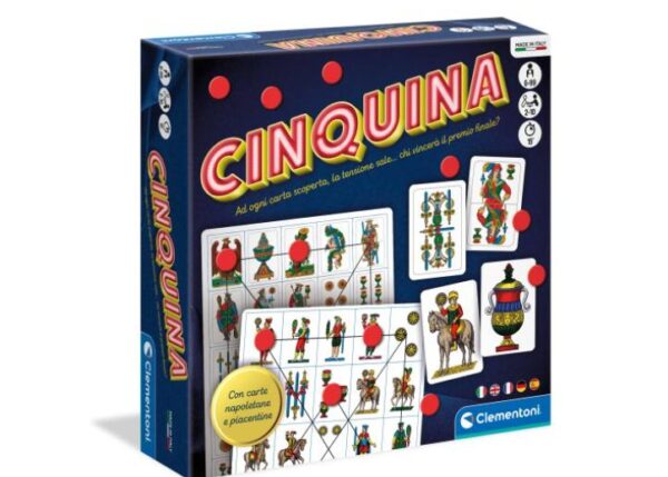 CLEMENTONI CINQUINA DELUXE 83467 ART.54001714