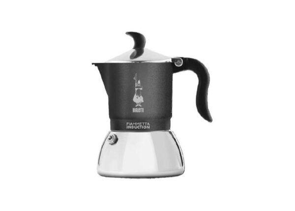 BIALETTI CAFFETTIERA FIAMMETTA 2TZ GRIGIA INDUZIO