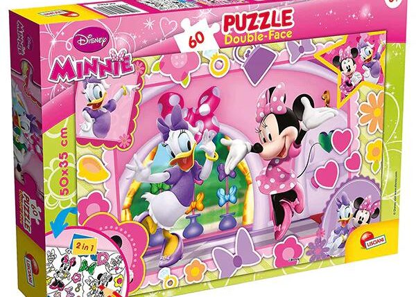PUZZLE DOPPIA FACCIA PLUS 60PZ MINNIE47918 ART.0000080060
