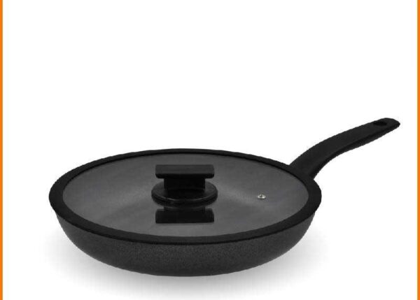 VULCANO PADELLA 28CM COPERCHIO VETRO