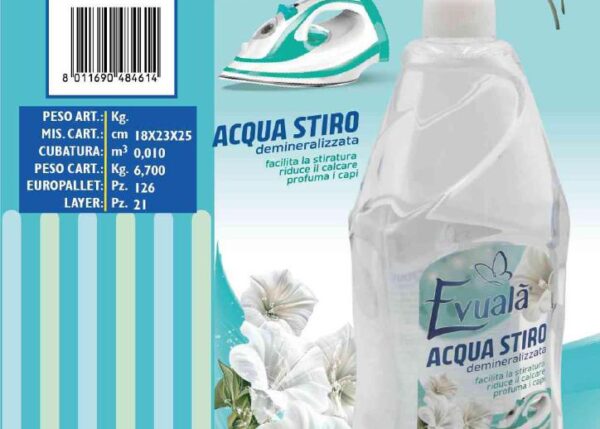 FATIGATI ACQUA STIRO PROFUMATA 1LT BABY POWDER ART.48461