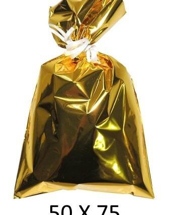 BUSTA 50X75 REGALO ORO