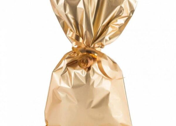 BUSTA 70X100 REGALO ORO