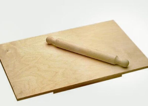 SPIANATOIA BETULLA CON MATTARELLO 58X38CM $