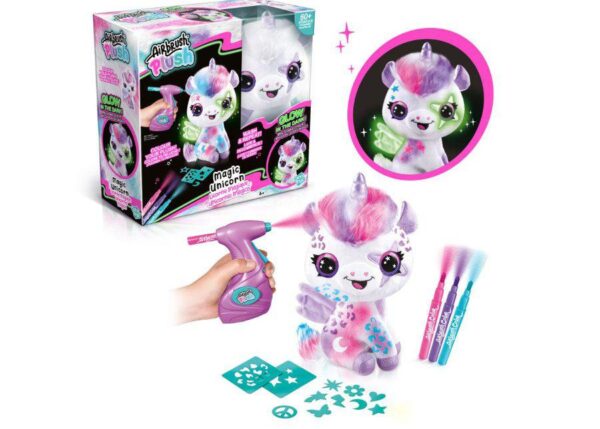 AIRBRUSH PLUSH MAGICO UNICORNO 20289581 ART.0000077532