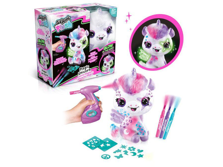 AIRBRUSH PLUSH MAGICO UNICORNO 20289581 ART.0000077532 AIRBRUSH PLUSH MAGICO UNICORNO 20289581 ART.0000077532