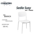 SEDIA IN POLIPROPILENE H78,5 SUSY BIANCA ART.746835