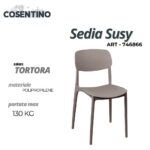 SEDIA IN POLIPROPILENE H78,5 SUSY TORTORA ART.746866
