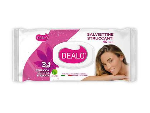 DEALO SALVIETTINE STRUCCANTI 40PZ ART.12130