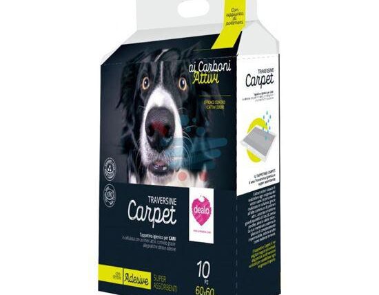 DEALO TRAVERSA PER ANIMALI CARBONE 60X60CM 10PZ ART.31030