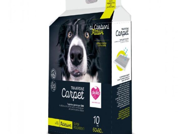 DEALO TRAVERSA PER ANIMALI CARBONE 60X90CM 10 PZ ART.31040